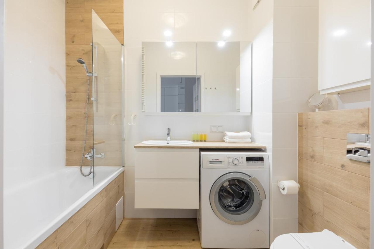 Budki Szczesliwickie Business Apartment Warszawa Exteriör bild