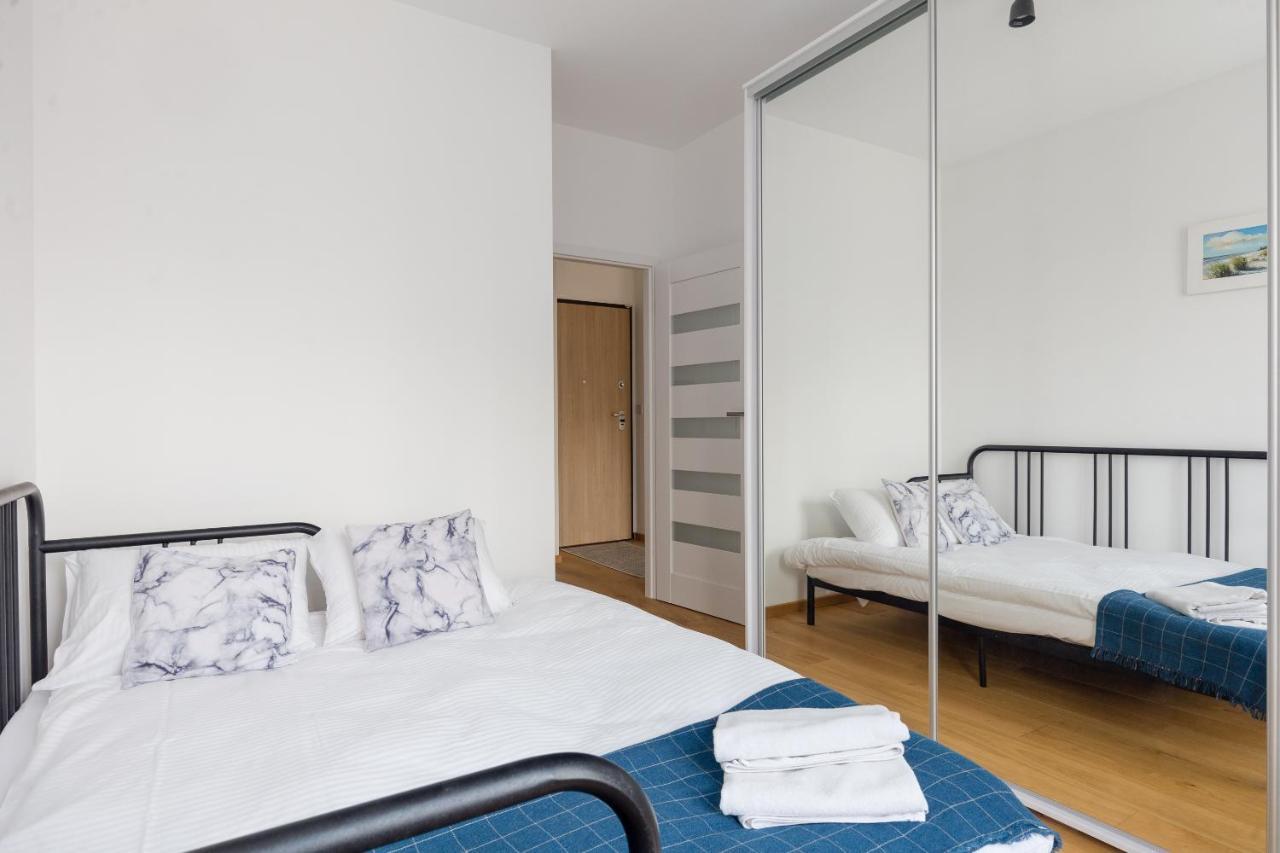 Budki Szczesliwickie Business Apartment Warszawa Exteriör bild
